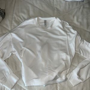 Athleta crewneck open tie back